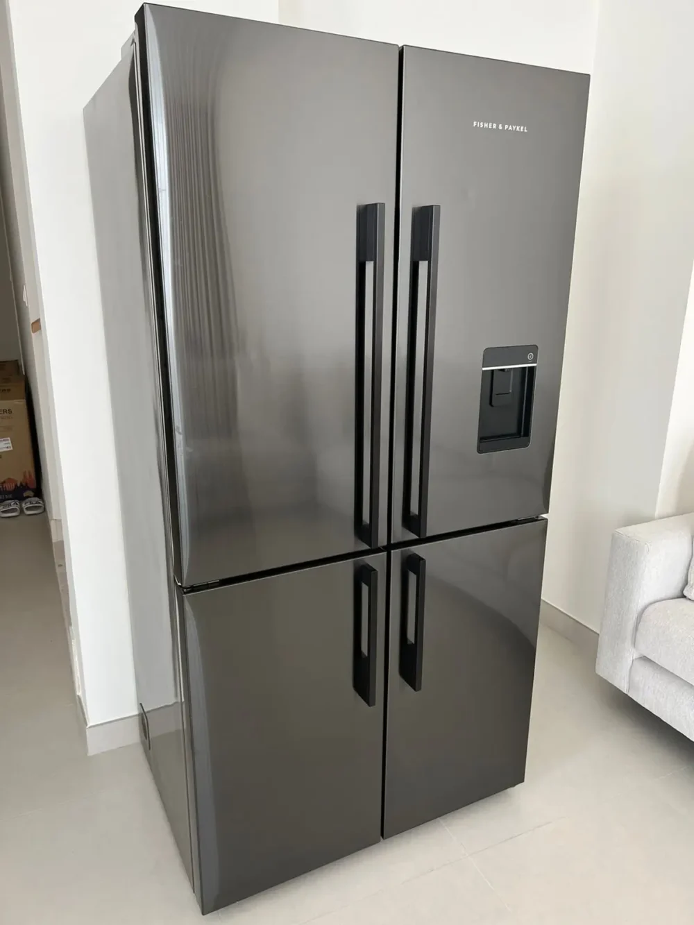 Fisher & Paykel 4 Door Refrigerator with Water Dispenser RF605QDUVB2
