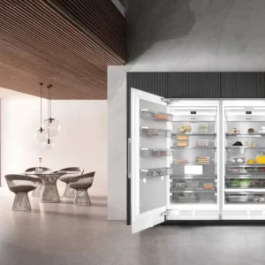Miele K1901Vi + F1811Vi Refrigerator and Freezer Set.