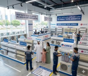 Buy used air conditioner in Abu Dhabi - Tested second-hand cooling unit