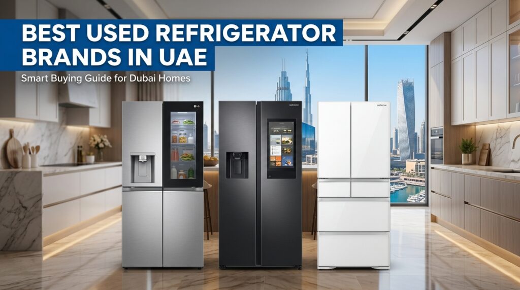 Best Used Refrigerator Brands in UAE