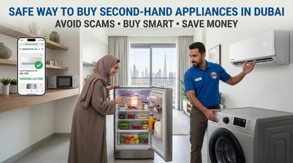 Safe Way to Buy Second Hand Appliances in Dubai
