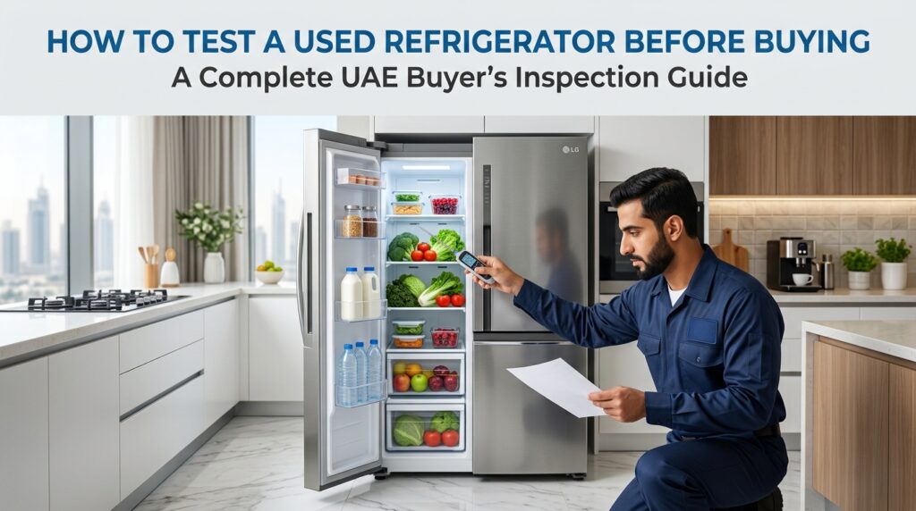 How to Test a Used Refrigerator Before Buying in UAE