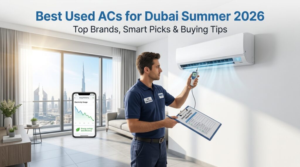 used ac in dubai summer