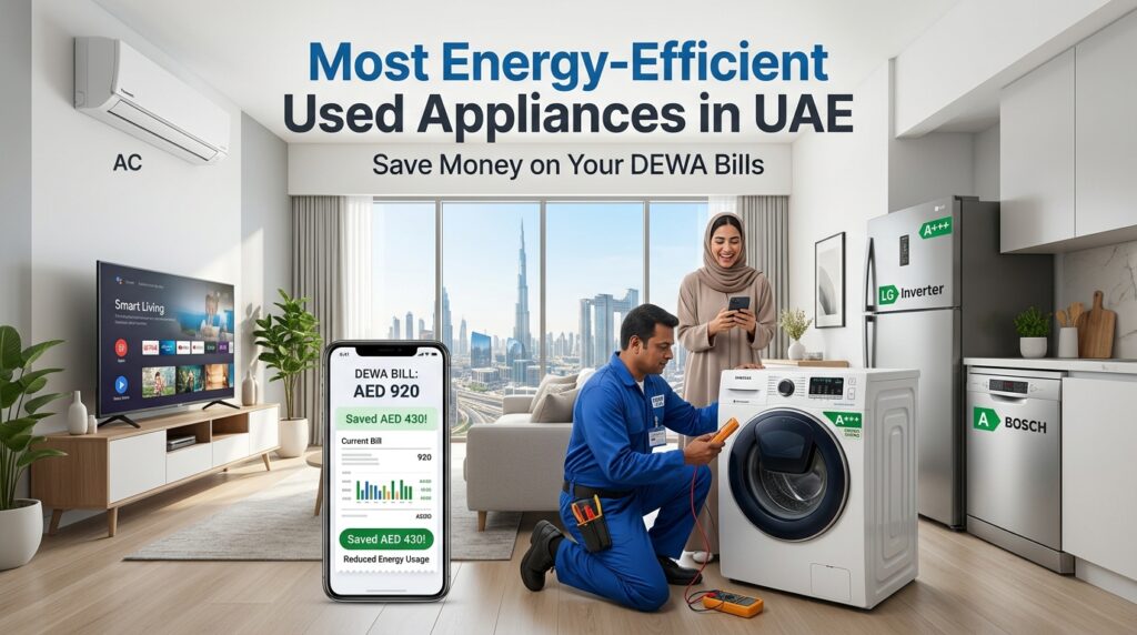 Most energy-efficient used appliances in UAE